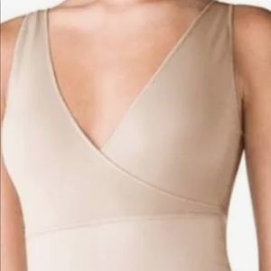 Spanx NWT Hide & Sleek Criss Cross Cami Nude